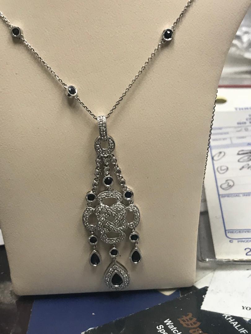 Womens Diamond necklace