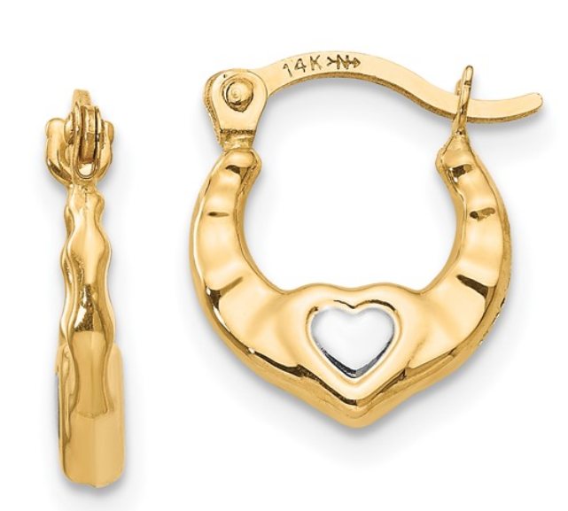 Precious Metal (No Stones) Earring