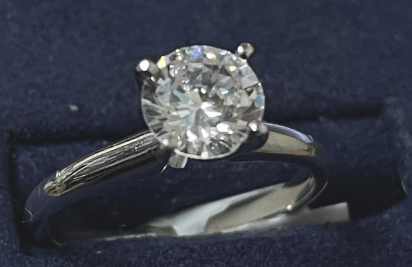 CZ Engagemnet Ring