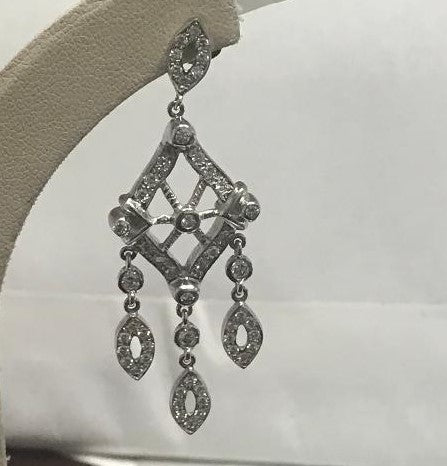 Diamond Chandelier Earrings