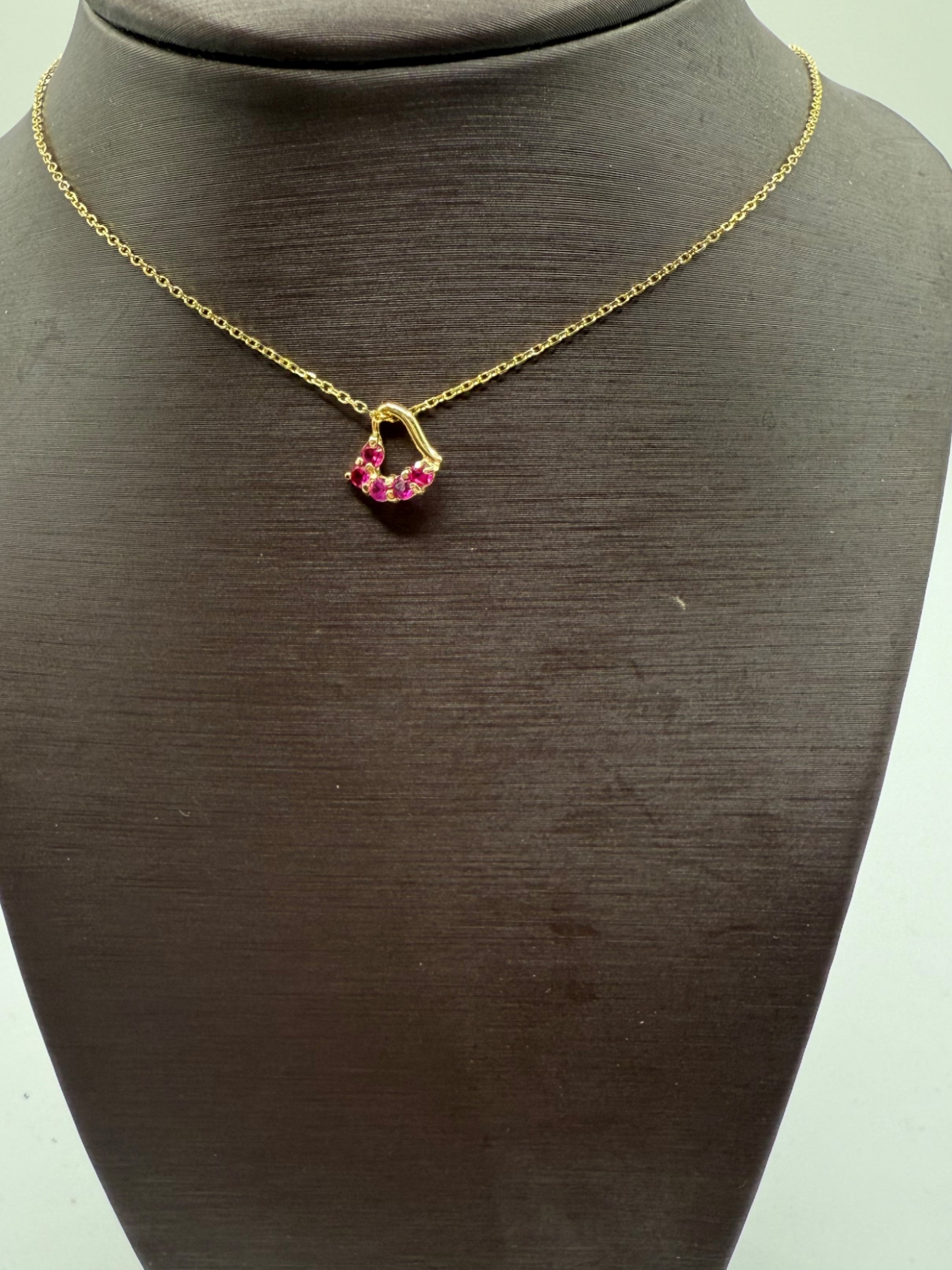 Colored Stone Necklace