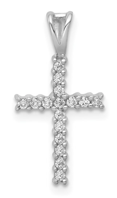 lab grown diamond cross
