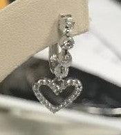Precious Metal (No Stones) Earring