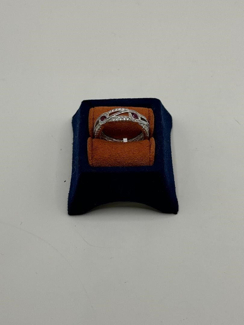 Womens Diamond Wedding Band