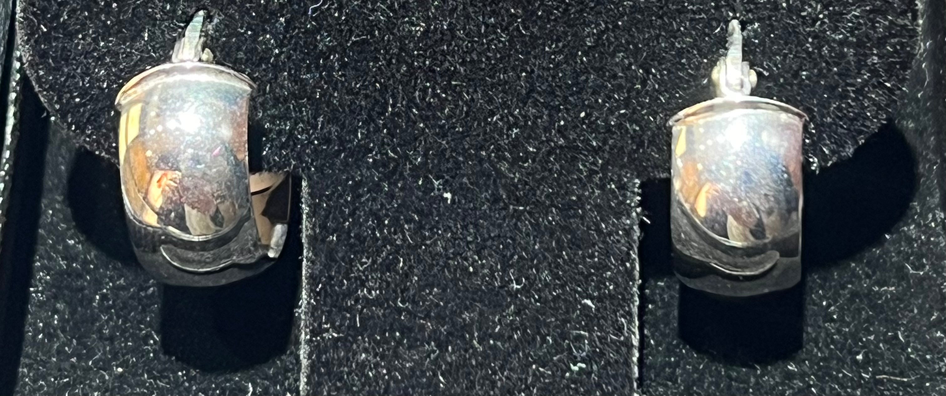 Precious Metal (No Stones) Earring