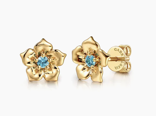 Colored Stone Earring