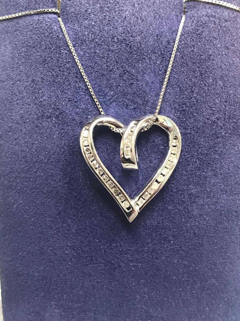 Diamond Heart Pendant