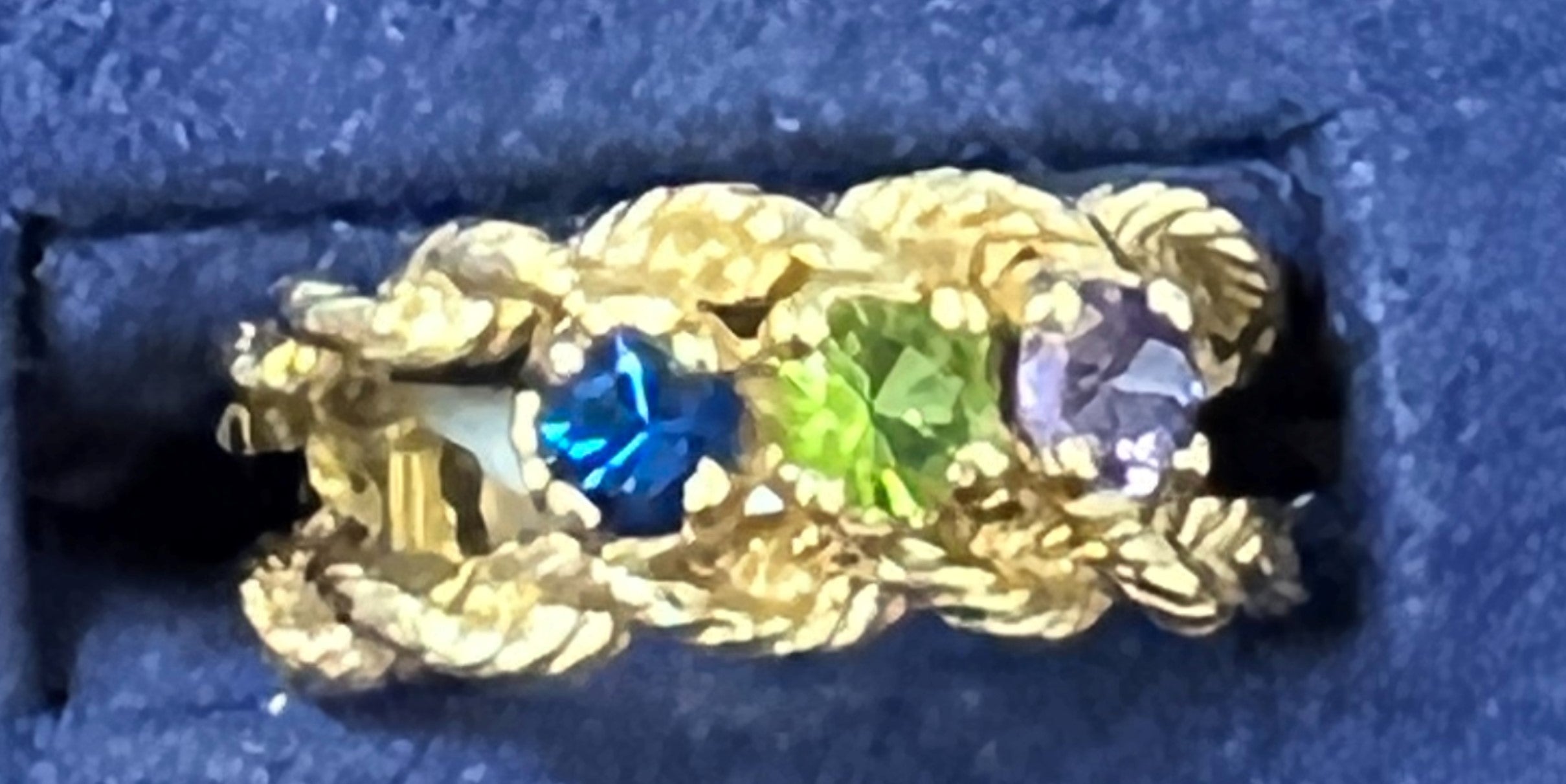 Colored Stone Rings  -  Women'