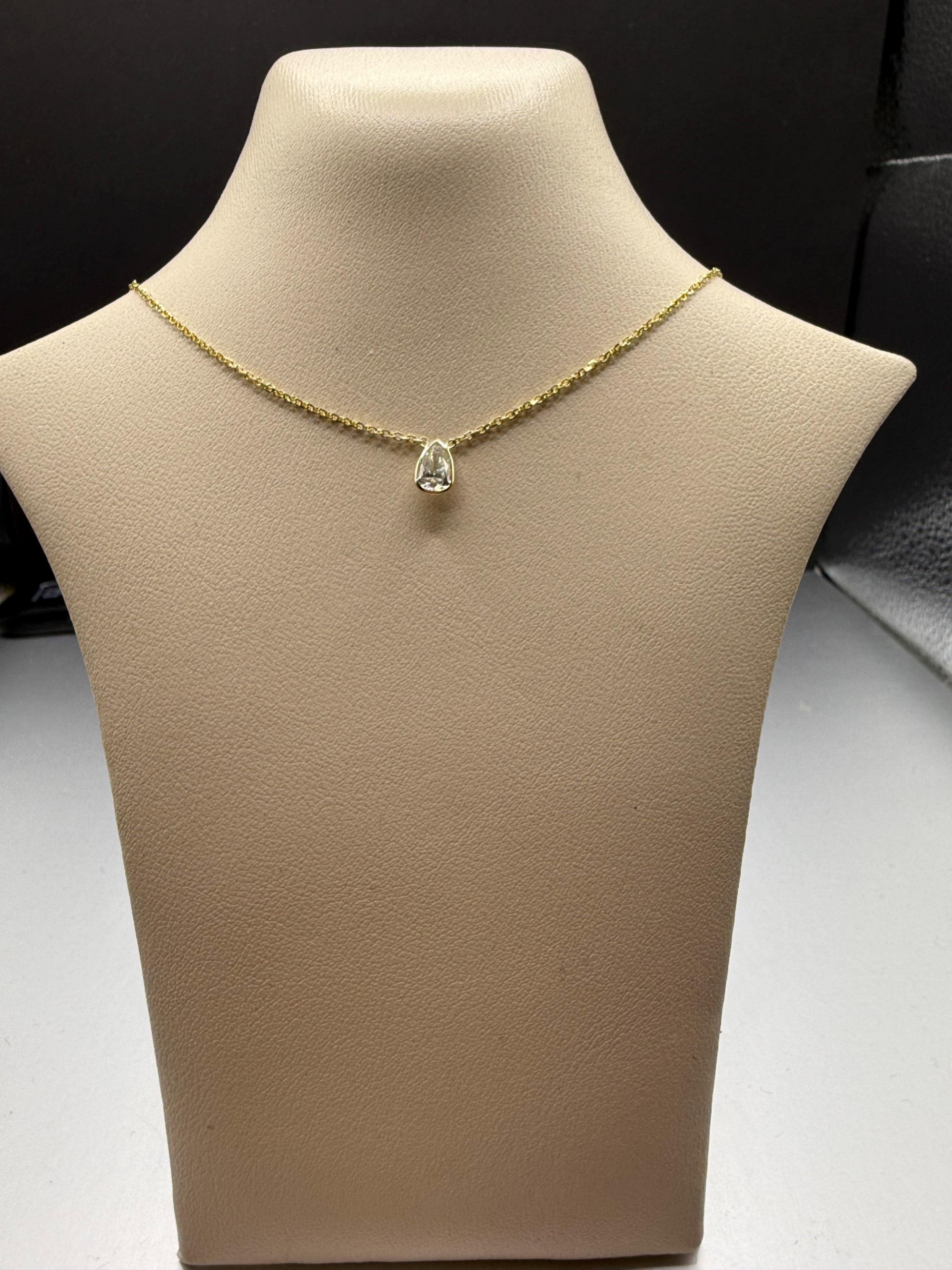 Yellow Gold Diamond Solitare