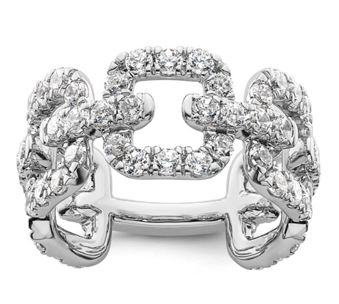 Lab grown diamond womens ring