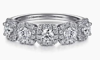 Diamond Wedding Bands  -  Women'