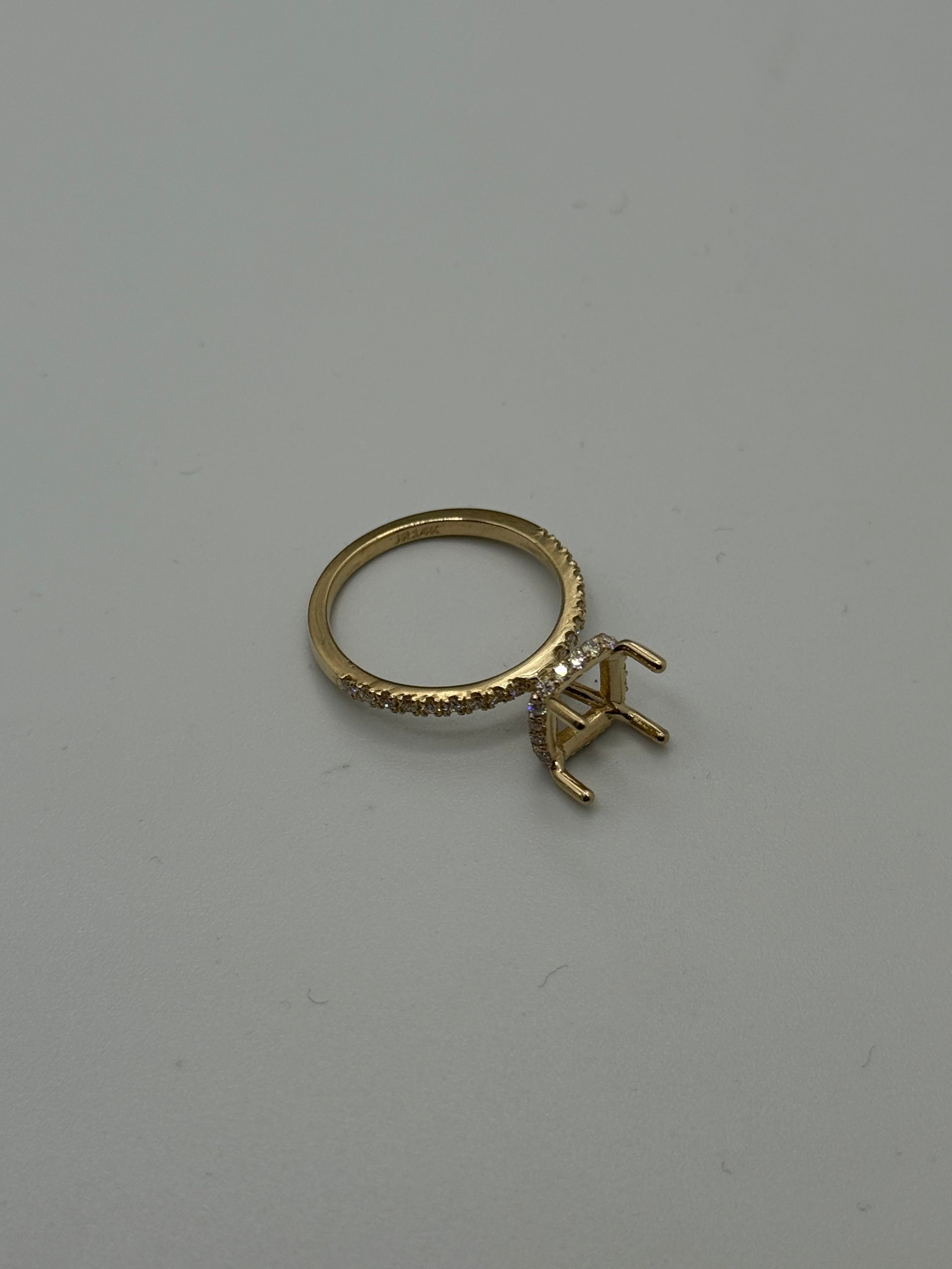 Diamond Semi-Mount Ring