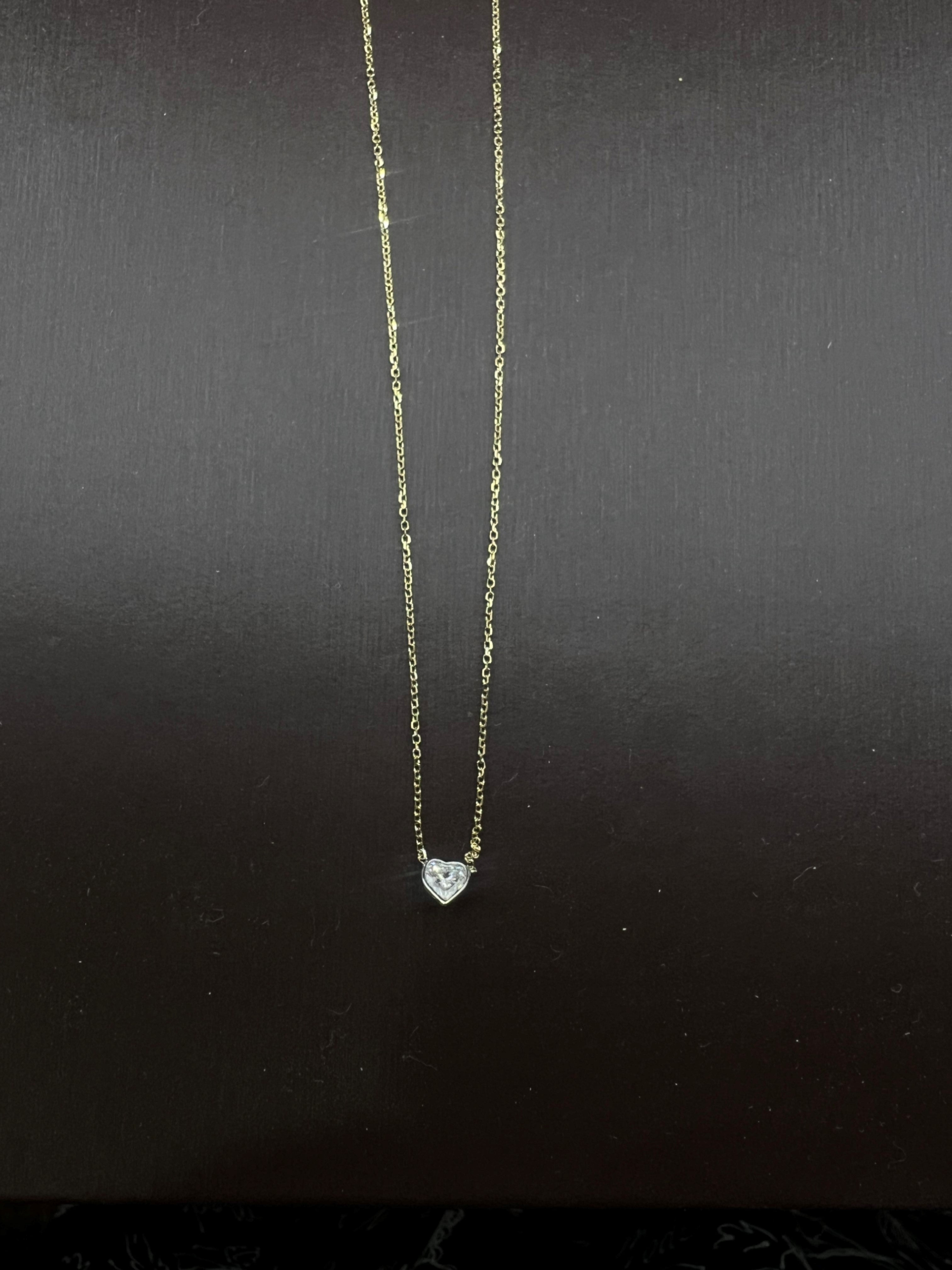 Yellow Gold Heart