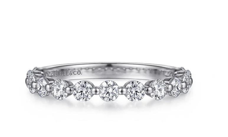 Diamond Wedding Bands  -  Women'
