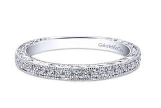 Diamond Wedding Bands  -  Women'