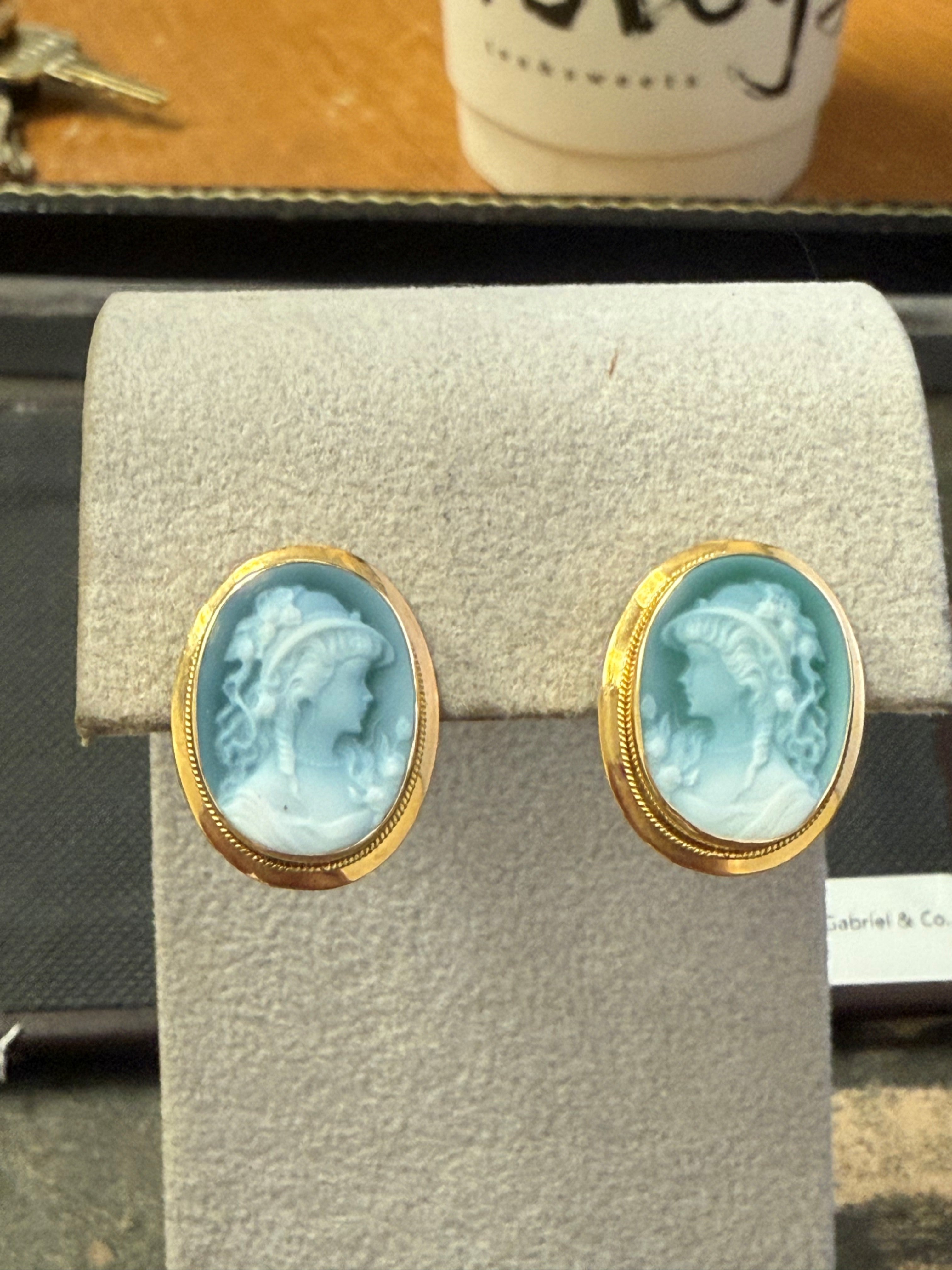 Colored Stone Earring