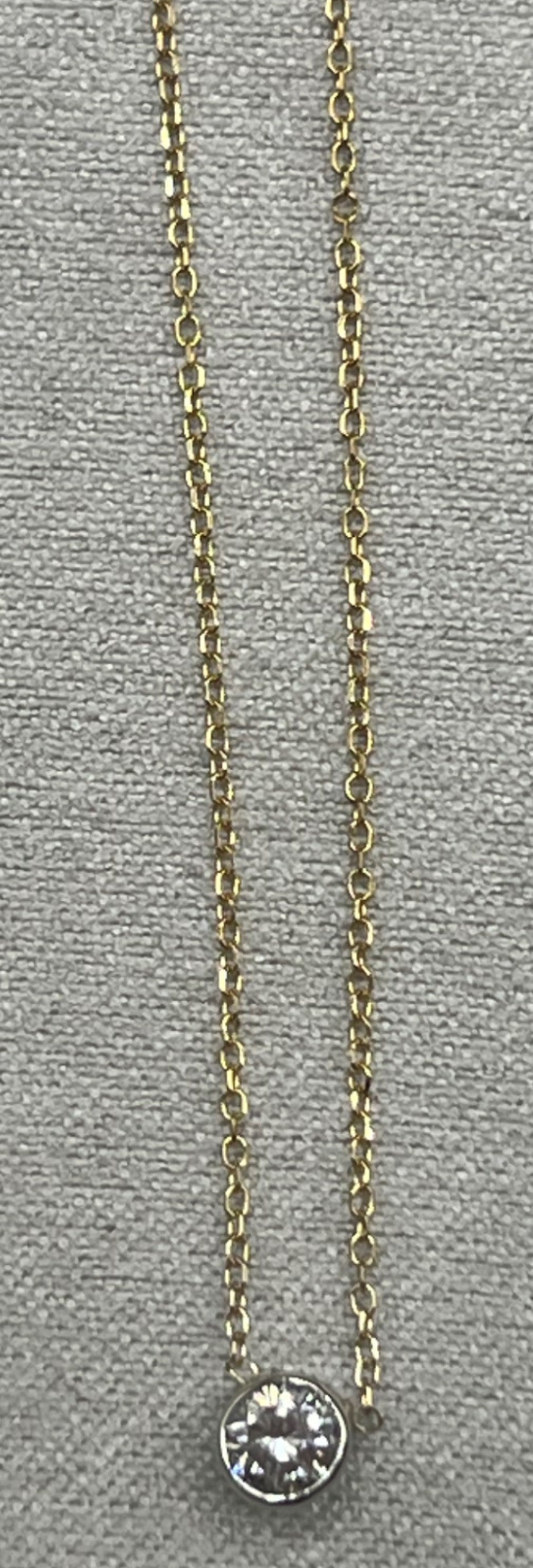 Diamond Solitare pendant