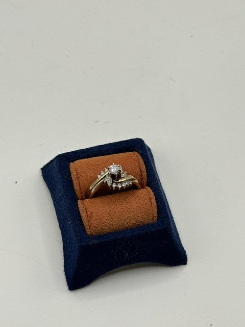 Diamond Engagement Ring/Wedding Band