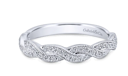 Diamond Wedding Bands  -  Women'