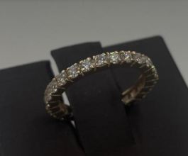 Diamond Wedding Bands  -  Women'