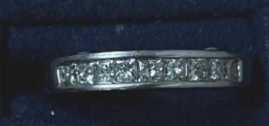 Womens Diamond Wedding Band