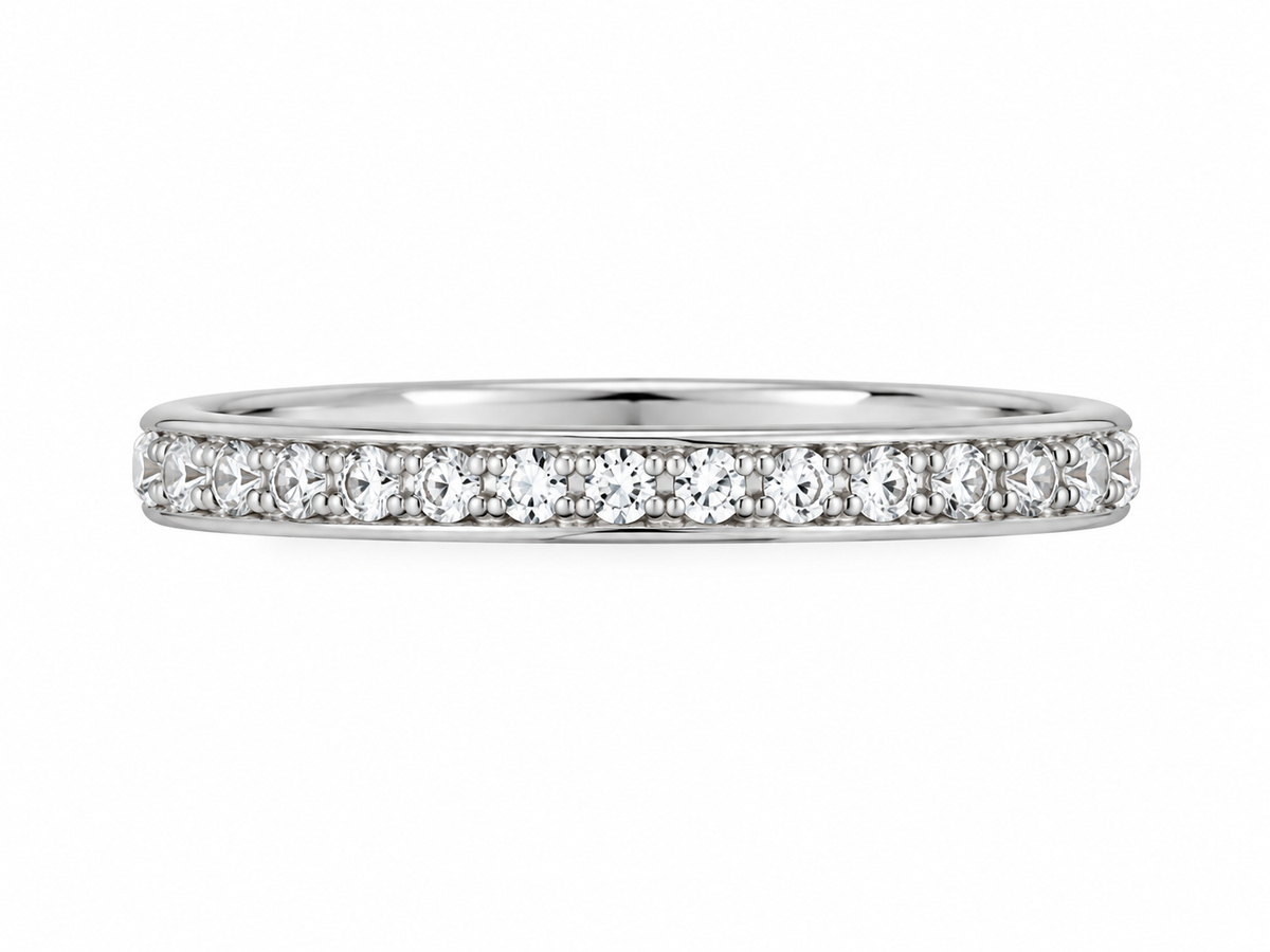 Diamond Wedding Bands  -  Women'