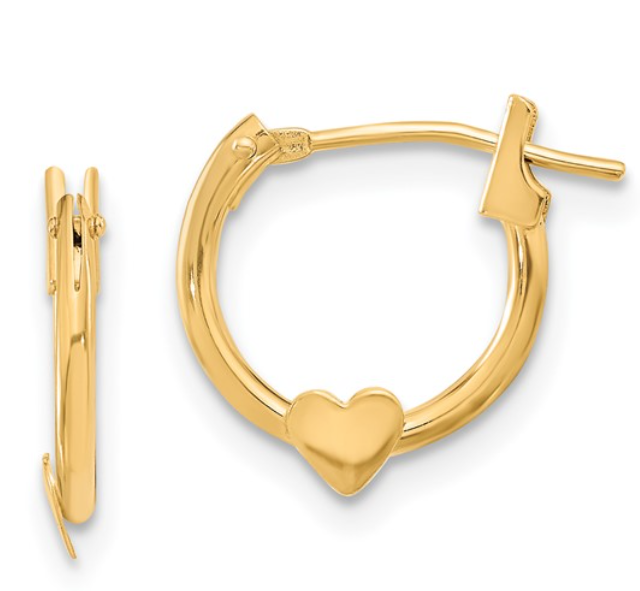 Precious Metal (No Stones) Earring