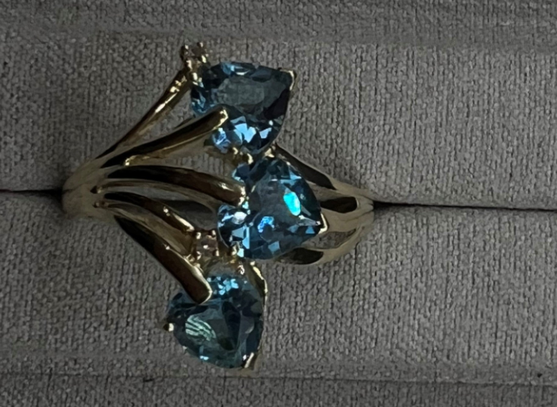 Blue Topaz Ring