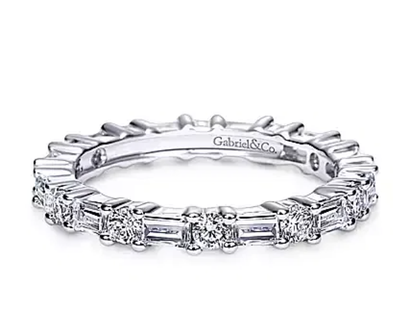 Diamond Wedding Bands  -  Women'
