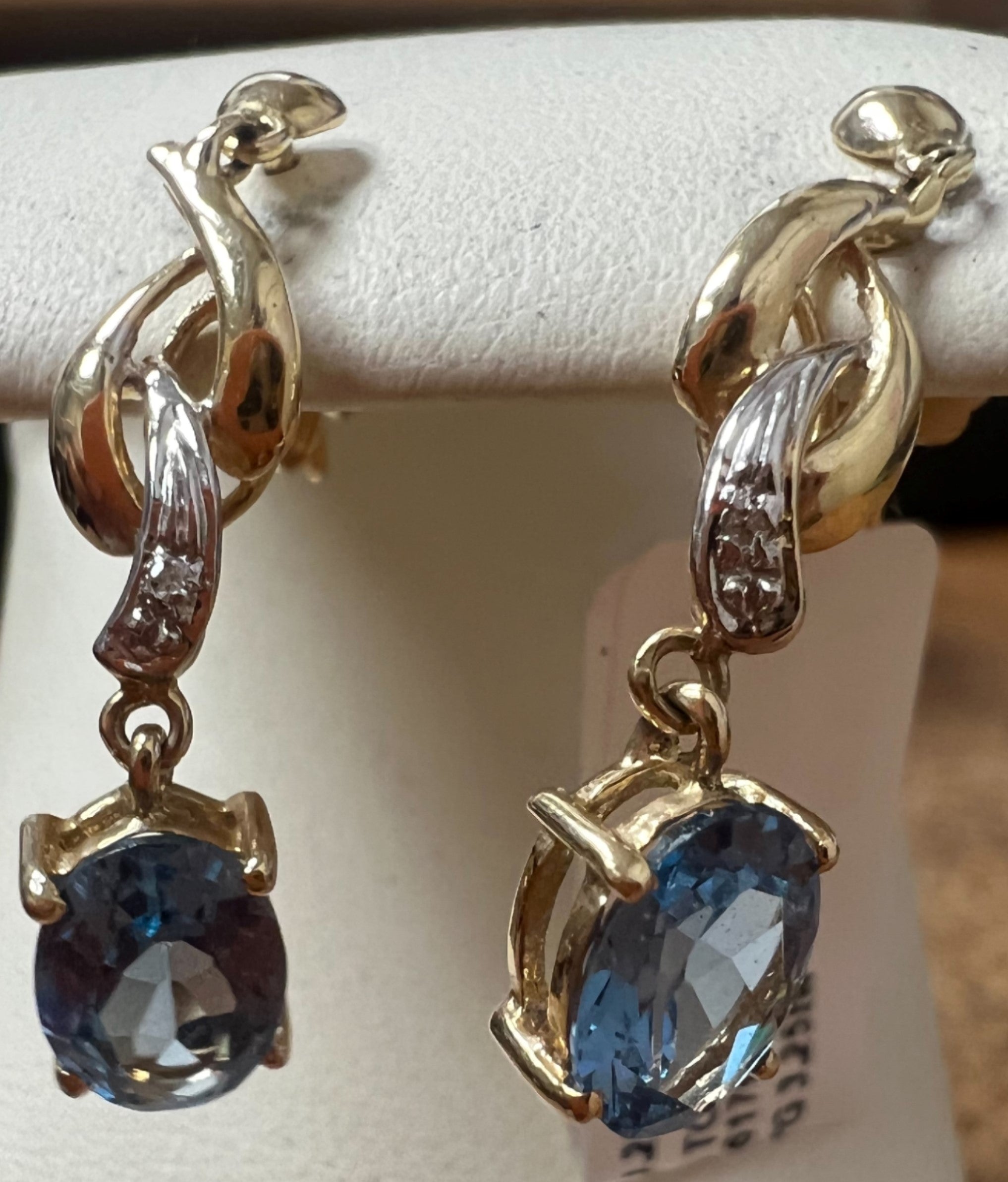 Topaz Earrings