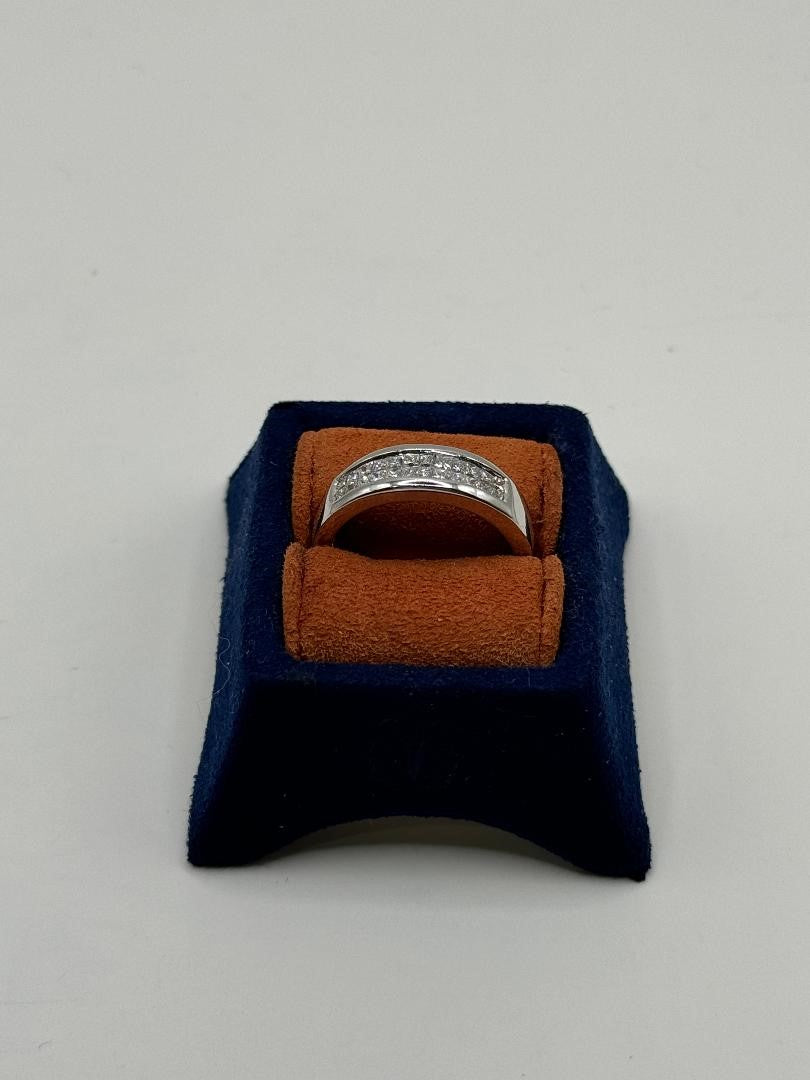 Mens Diamond Wedding Band