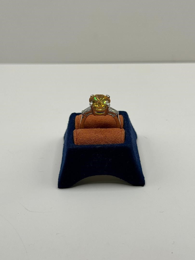 Yellow Cz Ring