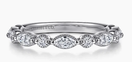 Diamond Wedding Bands  -  Women'