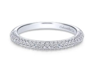 Diamond Wedding Bands  -  Women'