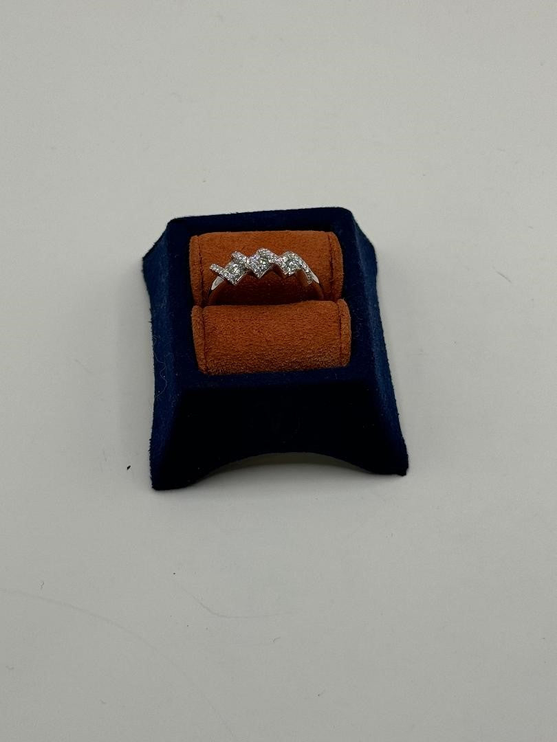Womens White Gold Fashion Ring