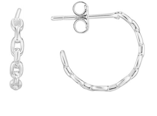 Precious Metal (No Stones) Earring