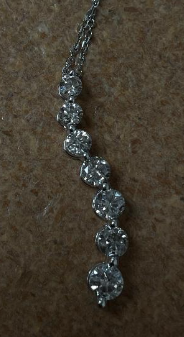 White Gold Journey Pendant