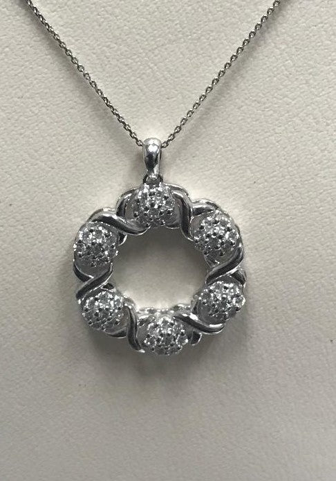 Diamond pendant.