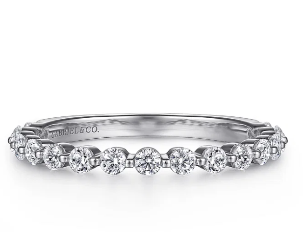 Diamond Wedding Bands  -  Women'